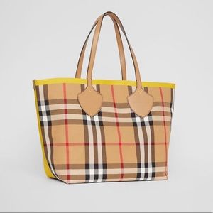 COPY - Burberry Ladies Giant Vintage Reversible Tote